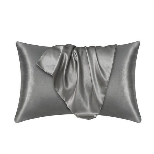 100% Pure 6A Mulberry Silk Pillowcase - Grey